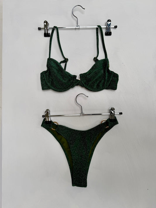 Sample Piece - Balconette Glitter Bikini