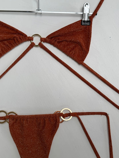 Sample Piece - Triangle Glitter Bikini