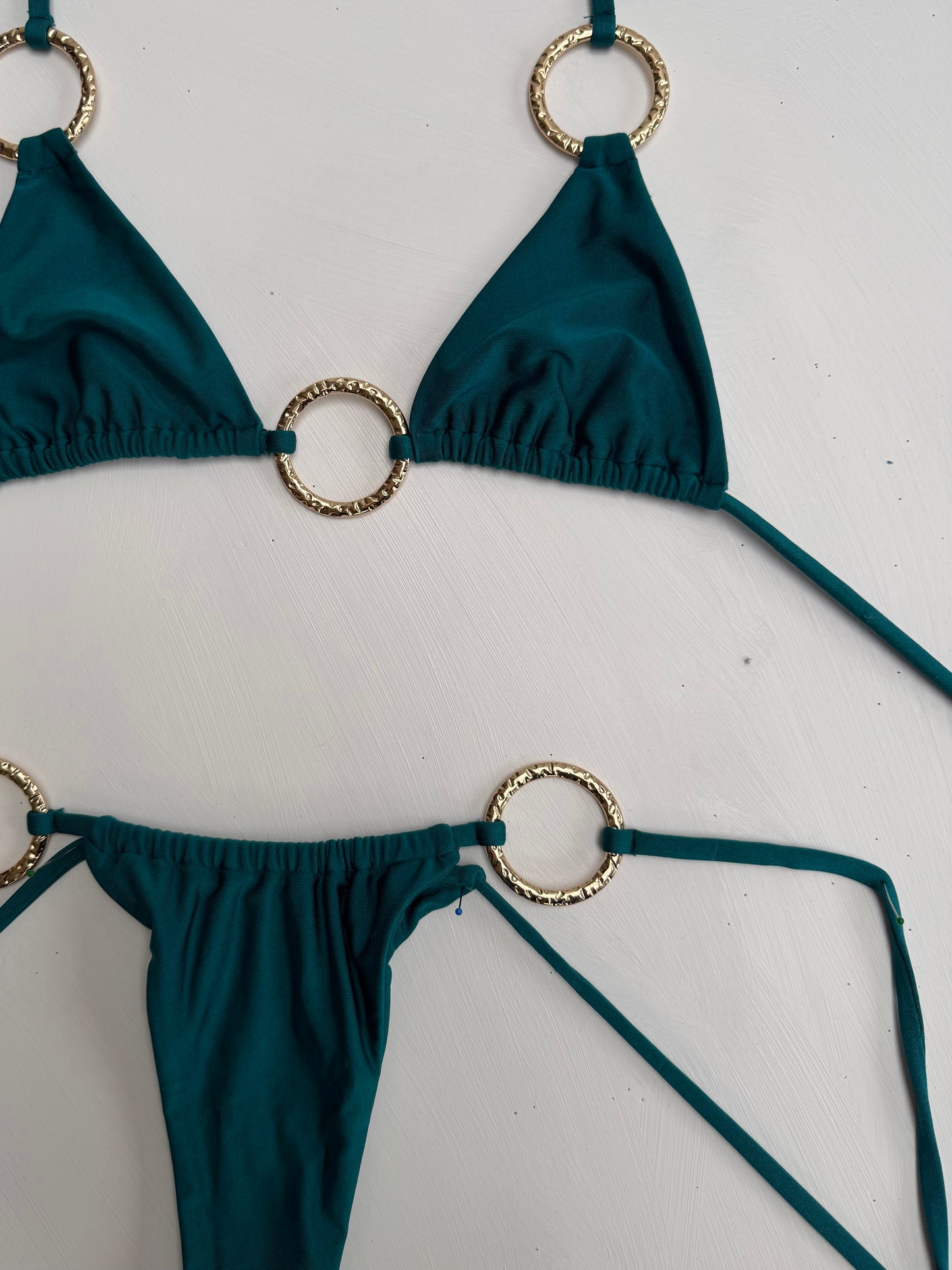 Sample Piece - Triangle Bikini in Aqua